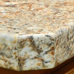 Bianco Romano 1872 | Wilsonart | Aegean Edge with Profile End Cap