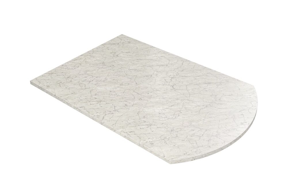 Sweep Radius Carrara Bianco 1