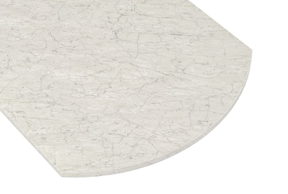 Sweep Radius Carrara Bianco 2